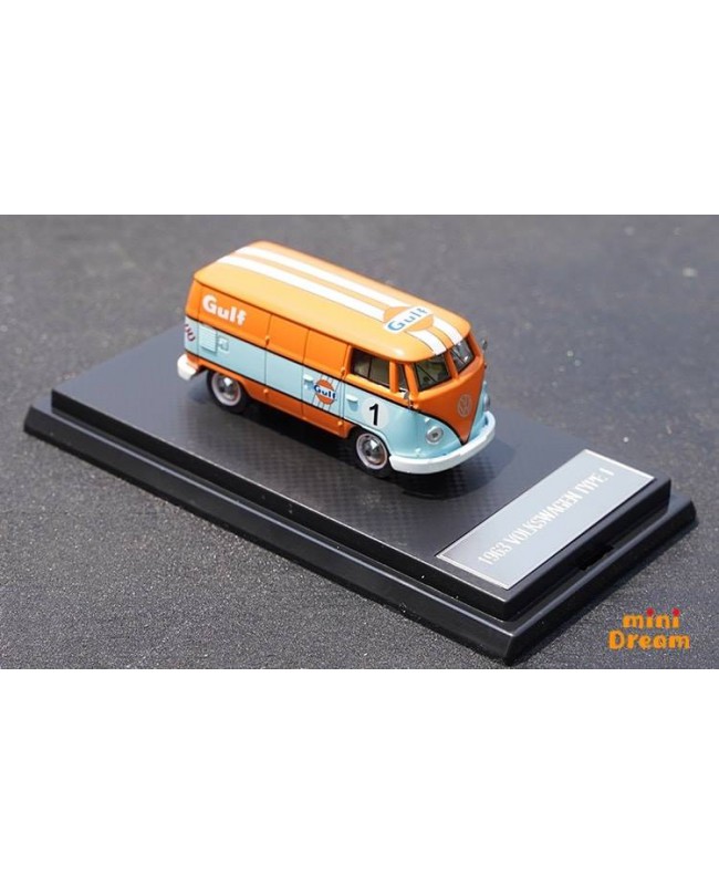 (預訂 Pre-order) miniDream 1:64 VW T1 麪包車 1963 (巴士/貨車) (Diecast car model) 橙色1號版