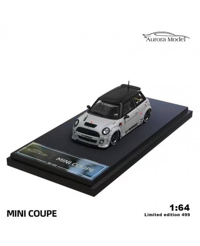 (預訂 Pre-order) AuroraModel 1/64 BMW MINI Coupe (Diecast car model) 戰鬥灰普通版