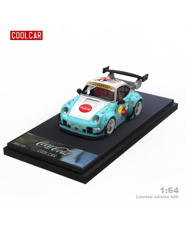 (預訂 Pre-order) Coolcar 1/64 Limited edition Q scale RWB (Diecast car model) 限量500台 Coca cola 普通版