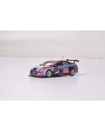 (預訂 Pre-order) 1/64 Hyundai Elantra N WTCR 2021 No.69 Vernay Jean-Karl Liqui Moly Racing Team Diecast car model 限量1000台