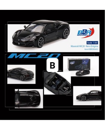 (預訂 Pre-order) BBR 1/64 Meserati MC20 (Diecast car model) Black