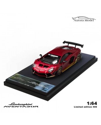 (預訂 Pre-order) AuroraModel 1/64 Lamborghini Aventador (Diecast car model) 普通版