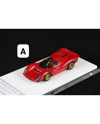 (預訂 Pre-order) DMH 1/64 Ferrari 330p4 DM640027 Rosso red 限量199台 (Resin car model)