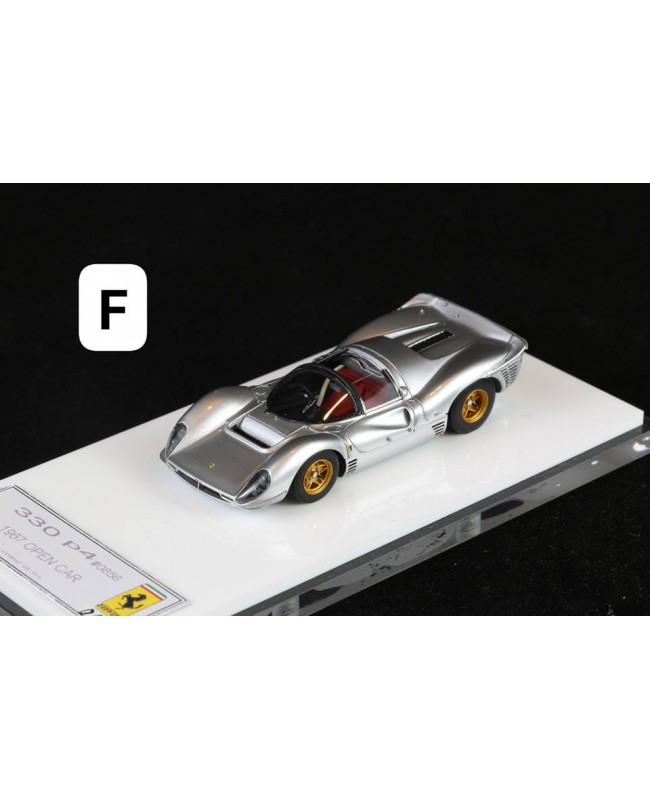 (預訂 Pre-order) DMH 1/64 Ferrari 330p4 DM640032 Gloss silver 限量99台 (Resin car model)