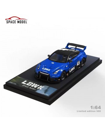 (預訂 Pre-order) Space Model 1/64 GTR LBWK (Diecast car model) 藍色