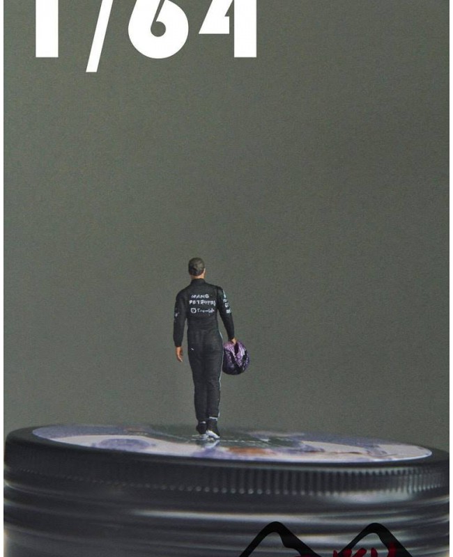 (預訂 Pre-order) SIZUKU 微縮模型小館 2022 11月 匠心出品 64 F1 Hamilton Ⅱ 連香檳瓶