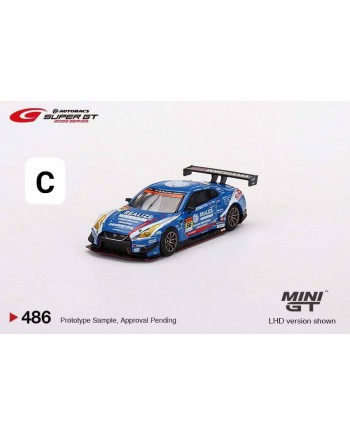 (預訂 Pre-order) Mini GT 1/64 日本限定 MGT00486-L - Nissan GT-R Nismo GT3 #56 Kondo Racing 2022 Super GT Series LHD (Diecast car model)