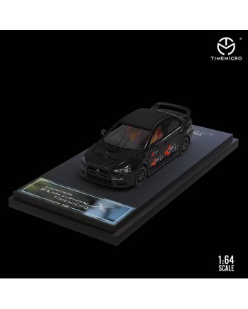 (預訂 Pre-order) TimeMicro 1:64 Lancer EVO 十代 RalliArt (Diecast car model) 黑色普通版