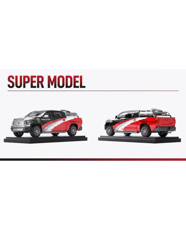 (預訂 Pre-order) Super Model 1/64 Tundra (Diecast car model) 限量499台 Black monster