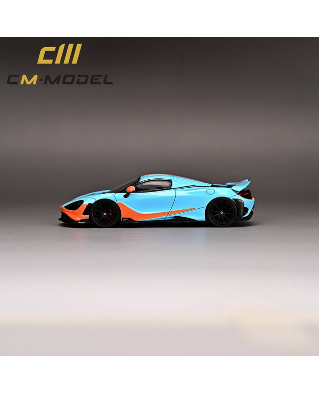 (預訂 Pre-order) CM Model 1/64 McLaren 765LT Gulf (Diecast car model) 