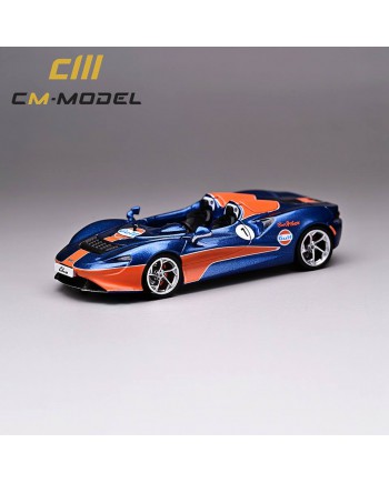 (預訂 Pre-order) CM Model 1/64 McLaren Elva Orange/Blue (Diecast car model) 