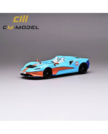(預訂 Pre-order) CM Model 1/64 McLaren Elva Gulf (Diecast car model) 