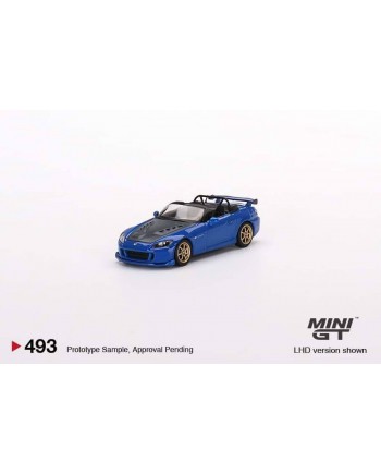 (預訂 Pre-order) Mini GT 1/64 Honda S2000 (AP2) Mugen Monte Carlo Blue Pearl #493 (Diecast car model)