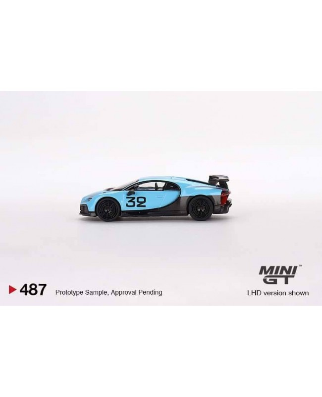 (預訂 Pre-order) Mini GT 1/64 Bugatti Chiron Pur Sport Grand Prix #487 (Diecast car model)