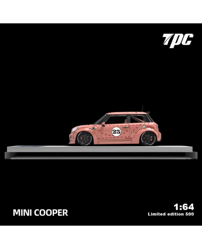 (預訂 Pre-order) TPC 1/64 LBWK Mini Cooper (Diecast car model) 粉豬 #23