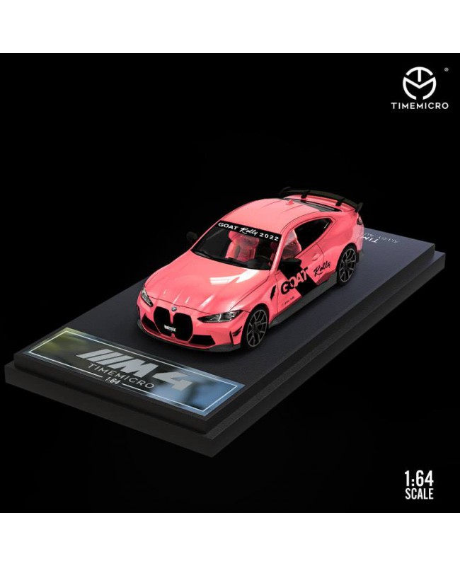 (預訂 Pre-order) Timemicro TM 1/64 BMW M4 Pink (Diecast car model) 普通版