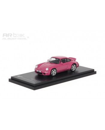 (預訂 Pre-order) AR Box 1:64 RUF (Diecast car model) 限量499台 Magenta 洋紅色 RUF SCR 2018 (911 SC)