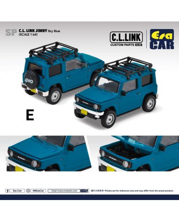 (預訂 Pre-order) ERA CAR 1/64 C.L.LINK JIMNY Sky Blue SU21JS96 (Diecast car model)