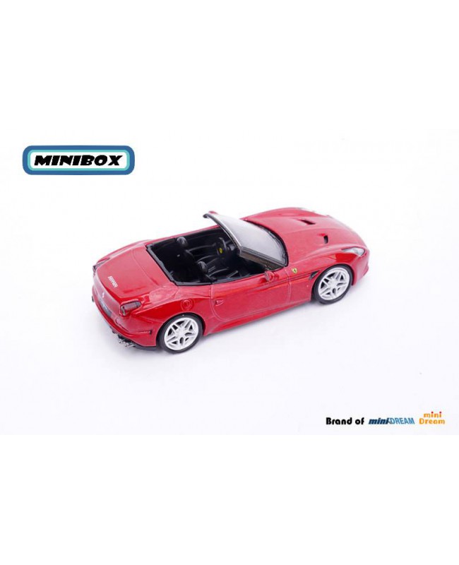 (預訂 Pre-order) MINIBOX 1:64 California T (F149M) (Diecast car model) Metallic Red