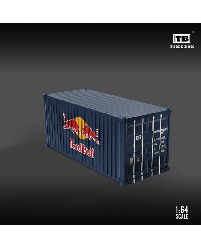 (預訂 Pre-order) TimeBox 1:64 20尺集裝箱模型 Red Bull