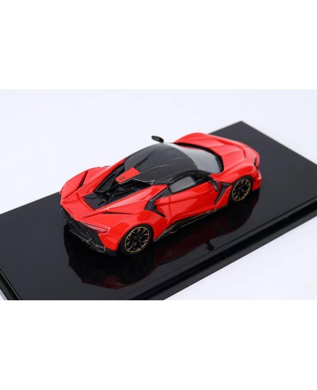 (預訂 Pre-order) VMB 1/64 Fenyr SuperSport (Resin car model) 限量500台 紅色碳頂