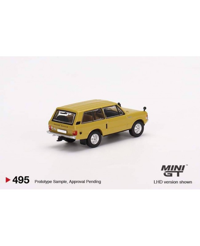 (預訂 Pre-order) Mini GT 1/64 MGT00495-R - Range Rover 1971 Bahama Gold RHD (Diecast car model)