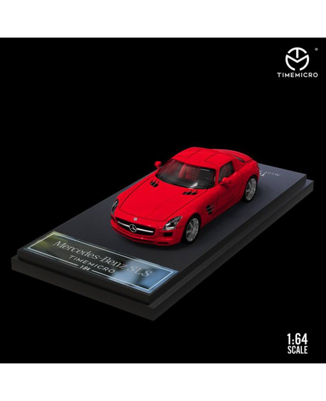 (預訂 Pre-order) TM TimeMicro 1/64 Benz SLS (Diecast car model) 紅色普通版
