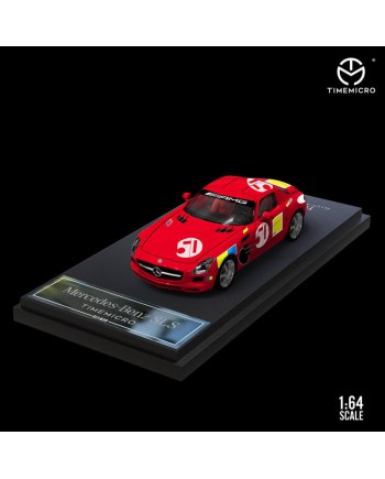 (預訂 Pre-order) TM TimeMicro 1/64 Benz SLS (Diecast car model) 紅豬50週年特別版 (限量699臺) 