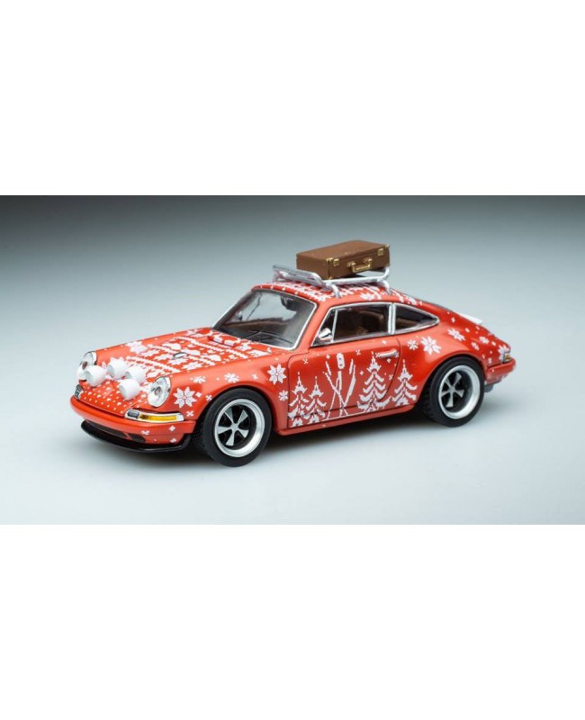 (預訂 Pre-order) Pop Race 1/64 Singer Christmas Edition (PR64-SGR-CHR) Snow Red (Diecast car model)
