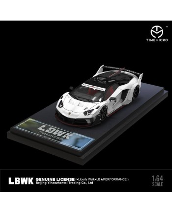 (預訂 Pre-order) TimeMicro TM 1/64 Lamborghini LP700 2.0 LBWK (Diecast car model) 極地白色