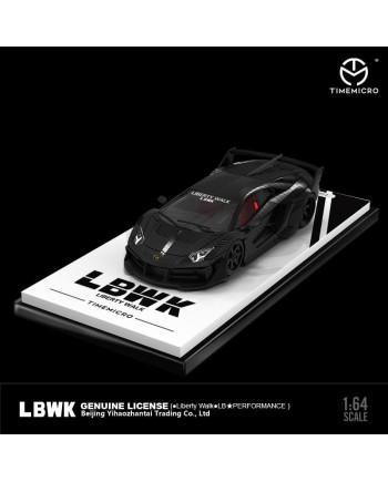 (預訂 Pre-order) TimeMicro TM 1/64 Lamborghini LP700 2.0 LBWK (Diecast car model) 全碳纖黑色