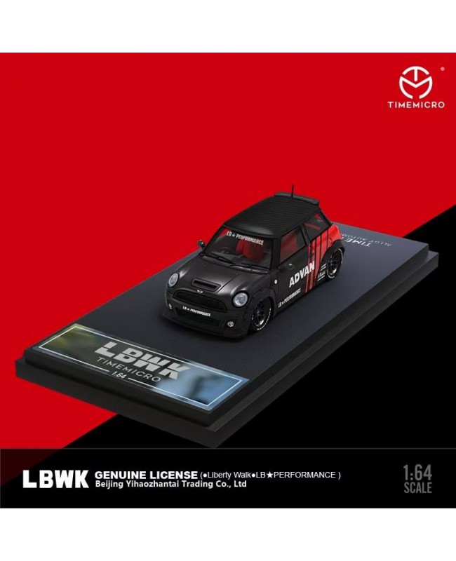 (預訂 Pre-order) TimeMicro TM1:64 BMW LBWK Mini 寬體 Martini / ADVAN (Diecast car model) LBWK ADVAN 普通版