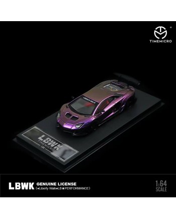 (預訂 Pre-order) TM Timemicro 1:64 LBWK LP700 2.0 Lamborghini 變色紫 (Diecast car model)