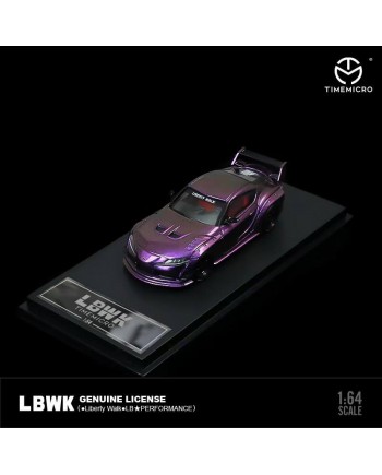 (預訂 Pre-order) TM Timemicro 1:64 LBWK LP700 2.0 Supra 變色紫 (Diecast car model)