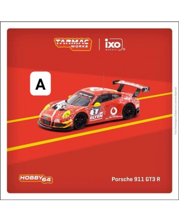 (預訂 Pre-order) Tarmac Works 1/64 T64-032-18NUR02 - Porsche 911 GT3 R Nürburgring 24h 2018 M. Böckmann/ S. Jans/ L. Luhr/ J-E. Slooten (Diecast car model)