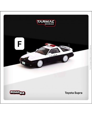 (預訂 Pre-order) Tarmac Works 1/64 T64R-064-POL - Toyota Supra Japan Police Car (Diecast car model)