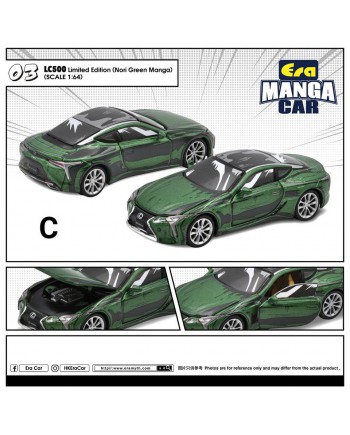 (預訂 Pre-order) ERA CAR 1/64 #SP LC500 (Nori Green Manga) (Diecast car model)