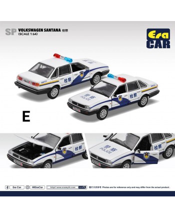 (預訂 Pre-order) Era Car Model 1/64 (Diecast car model) VW22SA161 SP Volkswagen Santana 檢察
