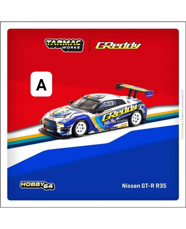 (預訂 Pre-order) Tarmac 1/64 T64-005-GDY - Nissan GT-R R35 Trust e-Racing (Diecast car model)