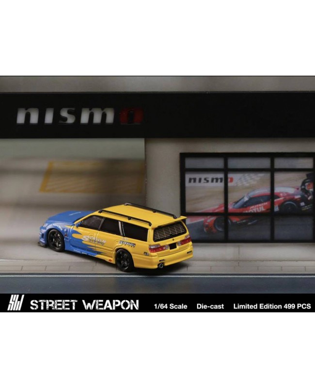 (預訂 Pre-order) Street Weapon 1:64 SPOON STAGEA R34 (限量499臺) (Diecast car model)
