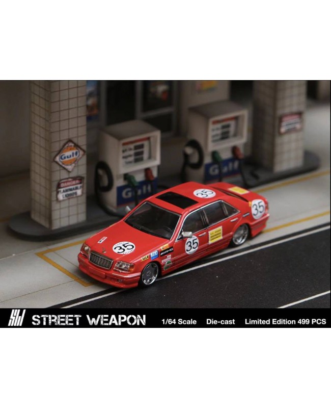 (預訂 Pre-order) Street Weapon 1:64 RED PIG W40 (限量499臺) (Diecast car model)