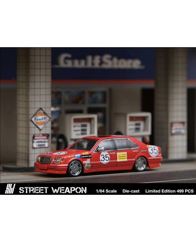 (預訂 Pre-order) Street Weapon 1:64 RED PIG W40 (限量499臺) (Diecast car model)