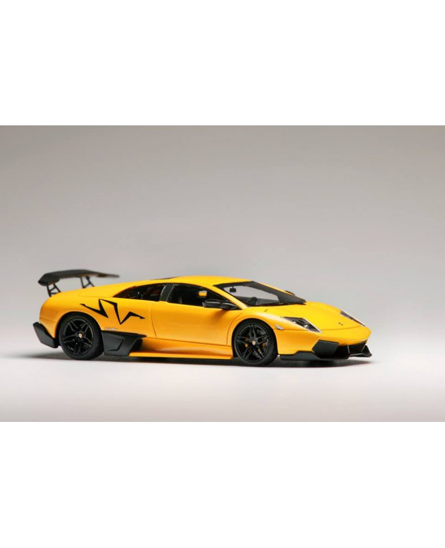 (預訂 Pre-order) Cars' lounge 1:64 LP670-4 SV 蝙蝠 (Resin car model) 限量399台 Yellow