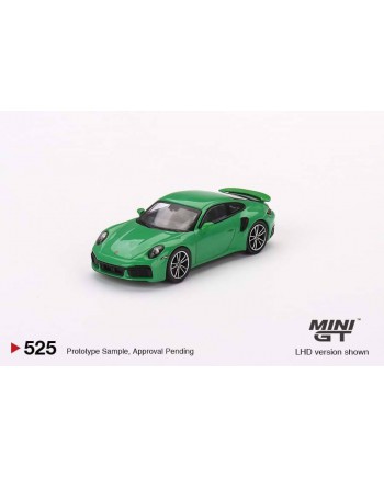 (預訂 Pre-order) MINI GT 1/64 Porsche 911 Turbo S Python Green (MGT00525-R) (Diecast car model)