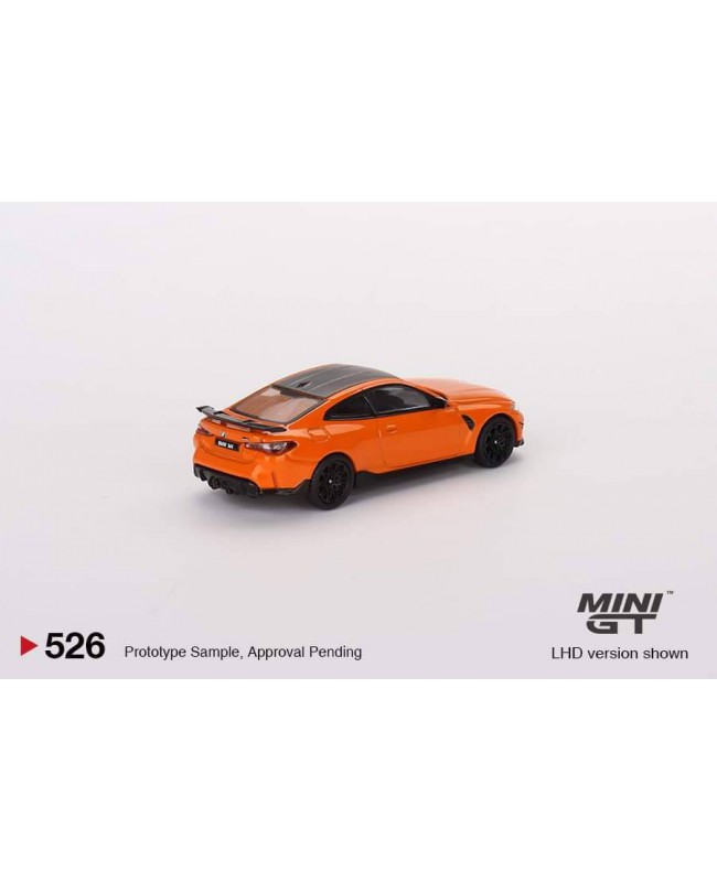 (預訂 Pre-order) MINI GT 1/64 BMW M4 M-Performance (G82) Fire Orange (MGT00526-R) (Diecast car model)