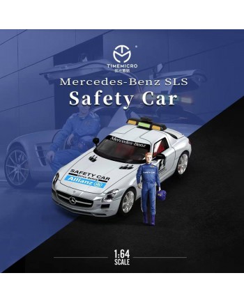 (預訂 Pre-order) TimeMicro TM 1:64 Benz SLS Safety car (Diecast car model) 人偶版
