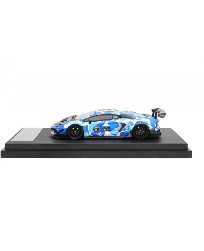 (預訂 Pre-order) LBWK 1:64 Aventador 2.0 LP700-4 (Diecast car model) 限量499台 Blue 藍色