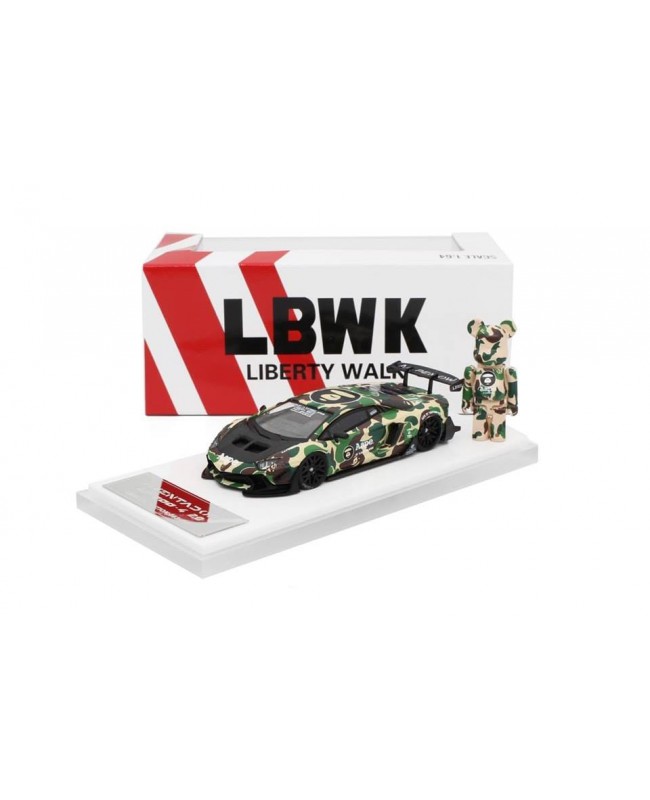 (預訂 Pre-order) LBWK 1:64 Aventador 2.0 LP700-4 (Diecast car model) 限量499台 Green Special 綠色精裝版