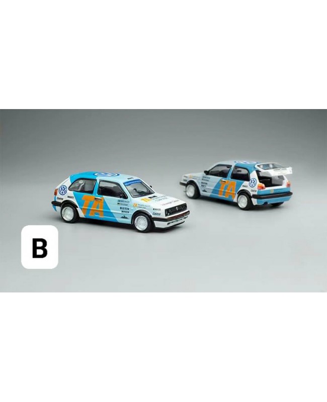 (預訂 Pre-order) POP RACE 1/64 VOLKSWAGEN GOLF GTI MK2 WRC 1986 (Diecast car model)