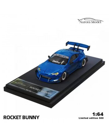 (預訂 Pre-order) AuroraModel 1:64 Future Toyota 86 Concept Rocket Bunny (Diecast car model) 限量500台 金屬藍 普通版